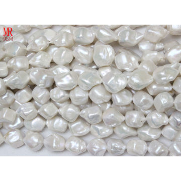 Square Shape Baroque Pearl Strands (ES370)